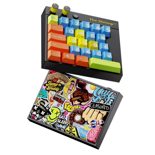 The Shrimp Bomber Gaming Keyboard